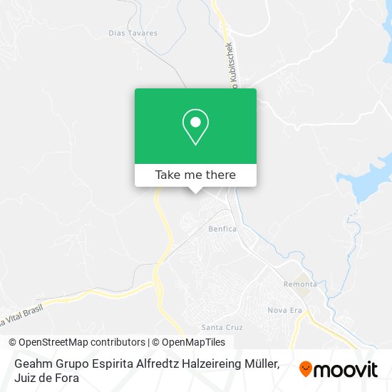 Geahm Grupo Espirita Alfredtz Halzeireing Müller map