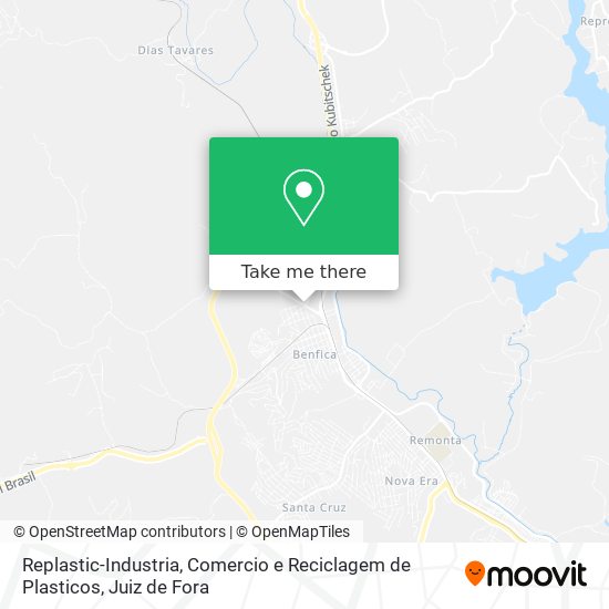 Replastic-Industria, Comercio e Reciclagem de Plasticos map