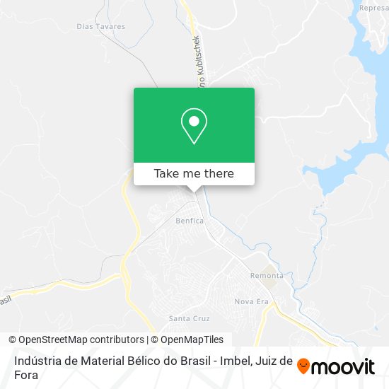 Indústria de Material Bélico do Brasil - Imbel map