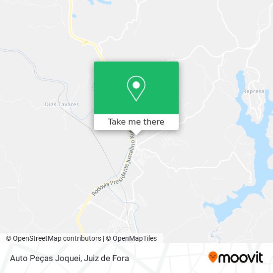 Auto Peças Joquei map