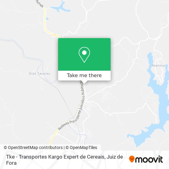 Tke - Transportes Kargo Expert de Cereais map