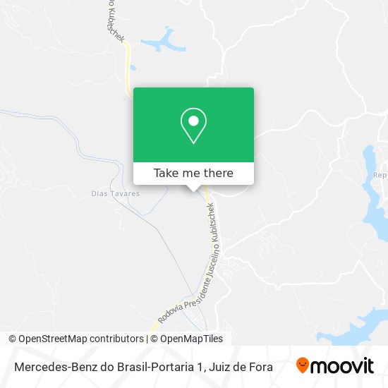 Mapa Mercedes-Benz do Brasil-Portaria 1