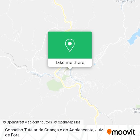 Conselho Tutelar da Criança e do Adolescente map