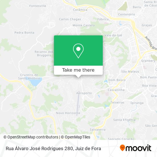 Rua Álvaro José Rodrigues 280 map