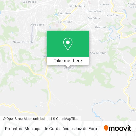 Prefeitura Municipal de Cordislândia map