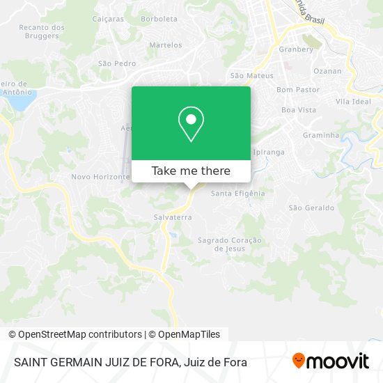 SAINT GERMAIN JUIZ DE FORA map