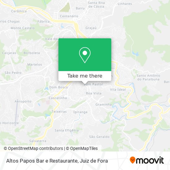 Altos Papos Bar e Restaurante map