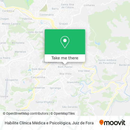 Habilite Clínica Médica e Psicológica map