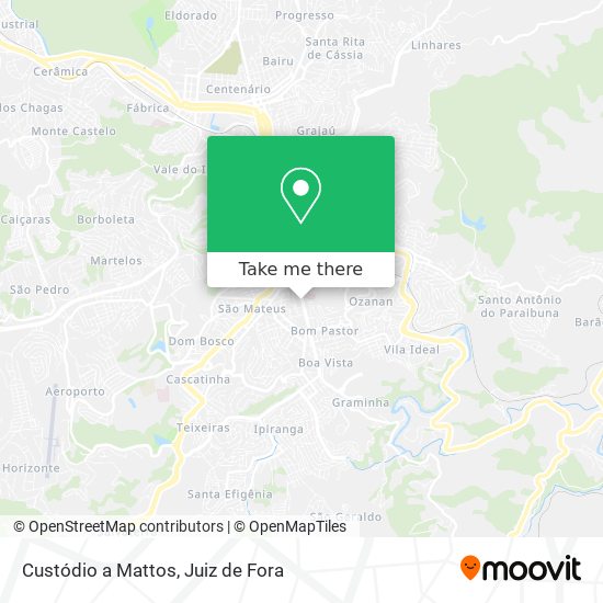 Custódio a Mattos map