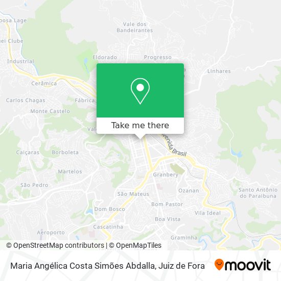 Maria Angélica Costa Simões Abdalla map