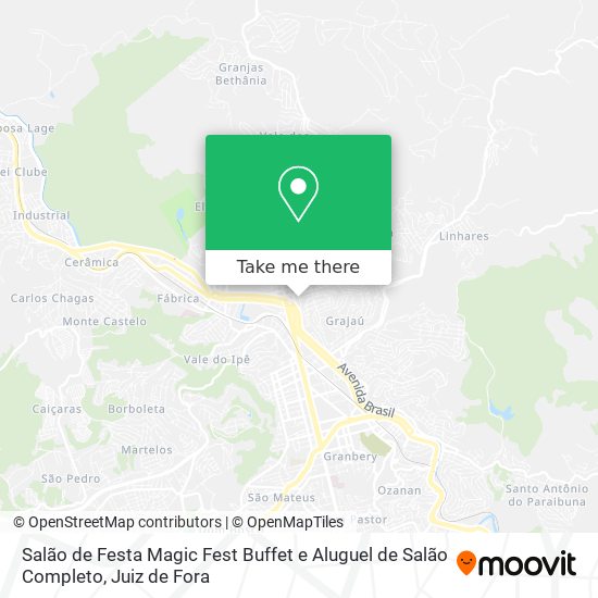 Salão de Festa Magic Fest Buffet e Aluguel de Salão Completo map