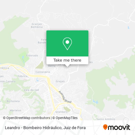 Leandro - Bombeiro Hidráulico map