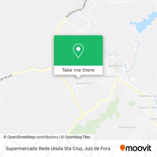 Supermercado Rede Unida Sta Cruz map