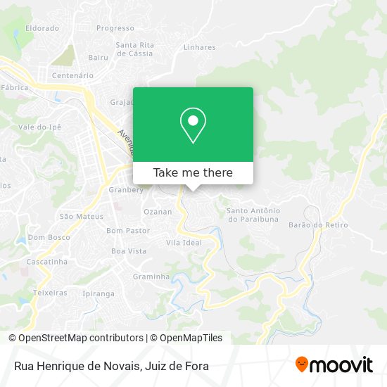 Mapa Rua Henrique de Novais