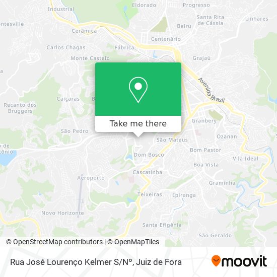 Rua José Lourenço Kelmer S/Nº map