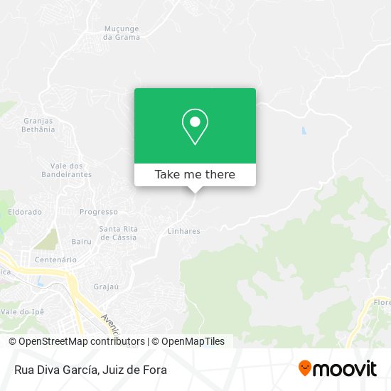 Rua Diva García map