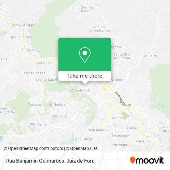 Rua Benjamin Guimarães map