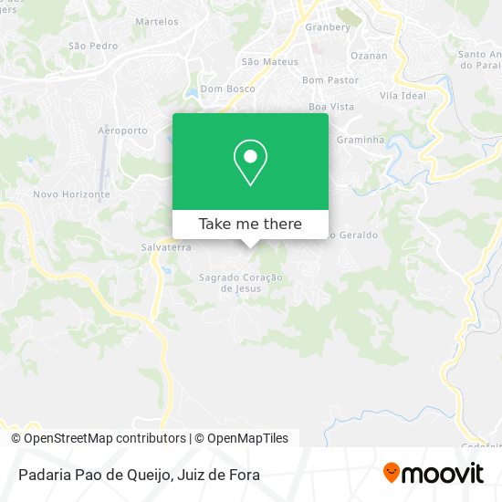 Padaria Pao de Queijo map
