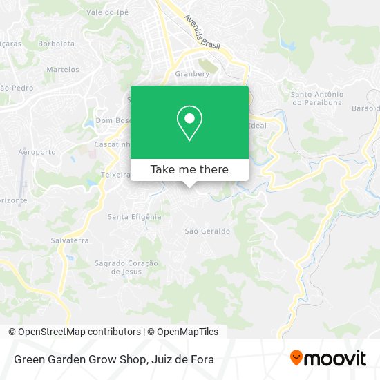 Green Garden Grow Shop map