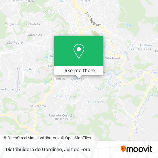 Distribuidora do Gordinho map