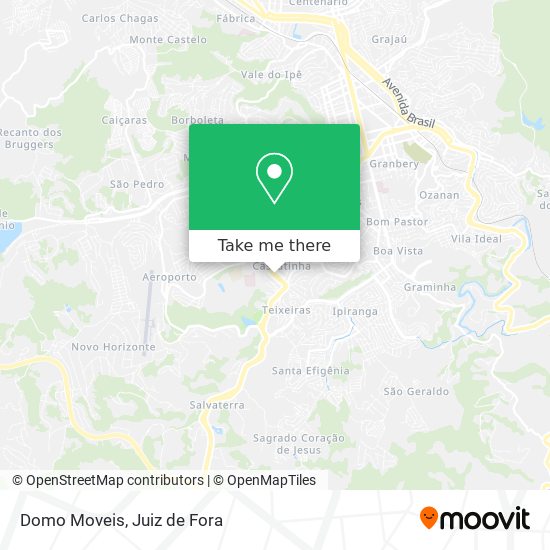 Domo Moveis map