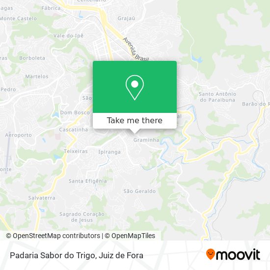 Padaria Sabor do Trigo map