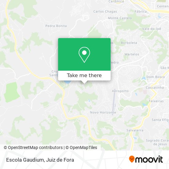 Escola Gaudium map