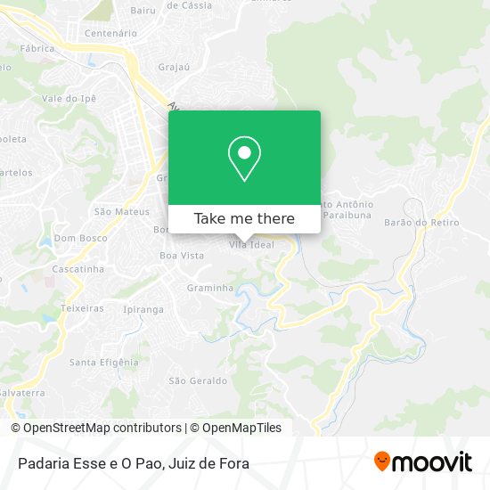 Padaria Esse e O Pao map