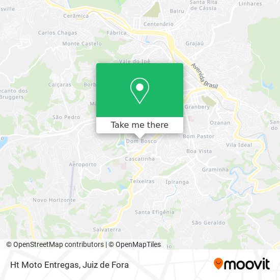 Ht Moto Entregas map