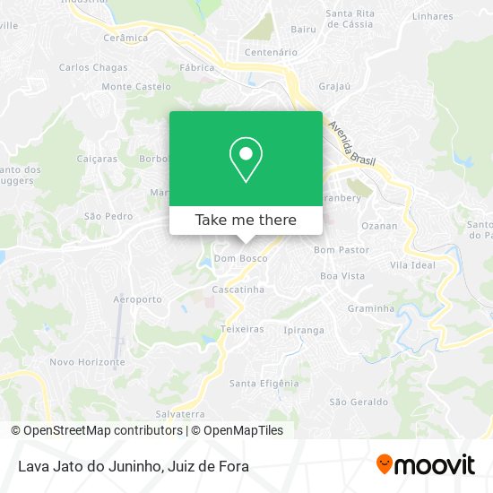 Lava Jato do Juninho map