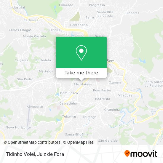 Tidinho Volei map