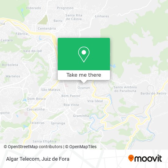 Algar Telecom map