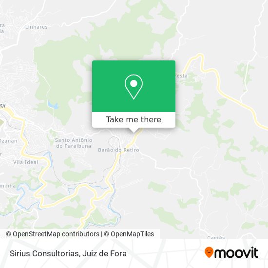 Sirius Consultorias map
