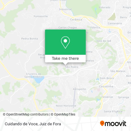 Cuidando de Voce map