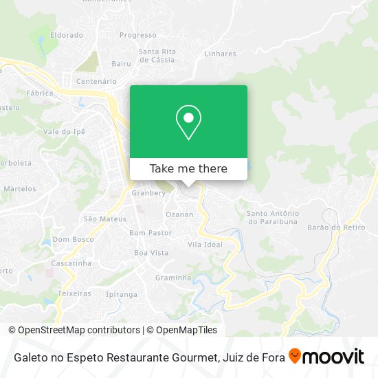 Galeto no Espeto Restaurante Gourmet map