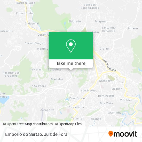 Emporio do Sertao map