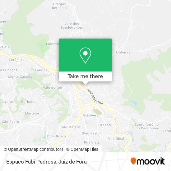 Espaco Fabi Pedrosa map