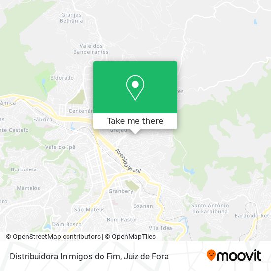 Distribuidora Inimigos do Fim map