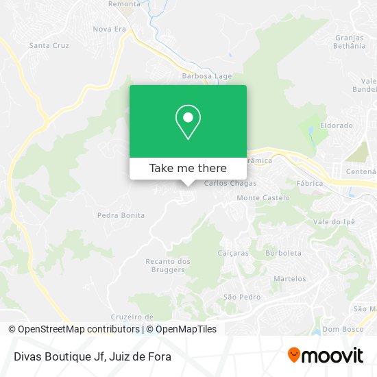 Divas Boutique Jf map
