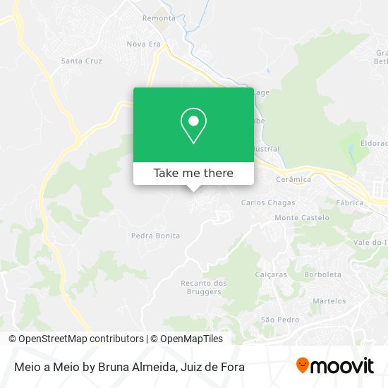 Meio a Meio by Bruna Almeida map