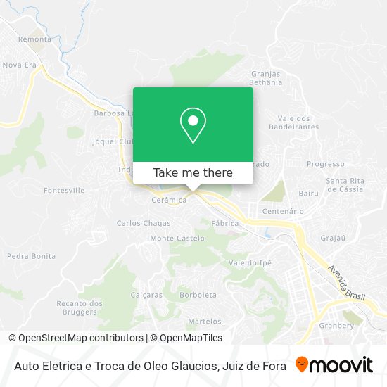 Auto Eletrica e Troca de Oleo Glaucios map