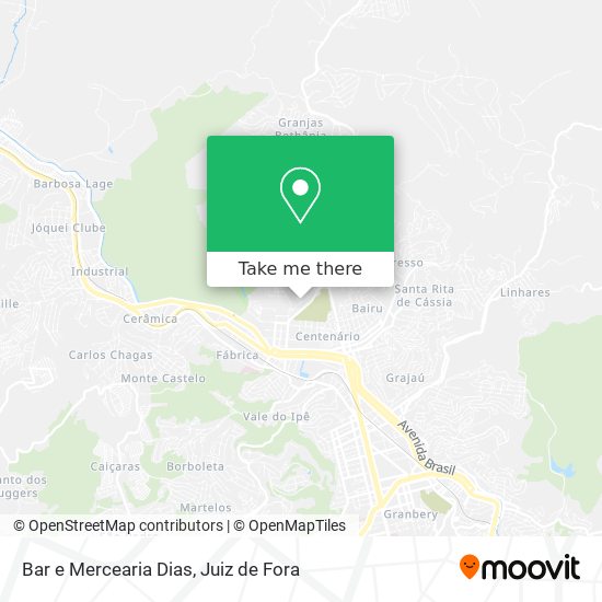 Bar e Mercearia Dias map