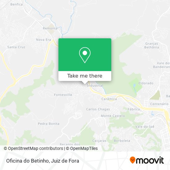 Oficina do Betinho map