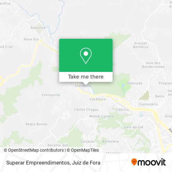 Superar Empreendimentos map