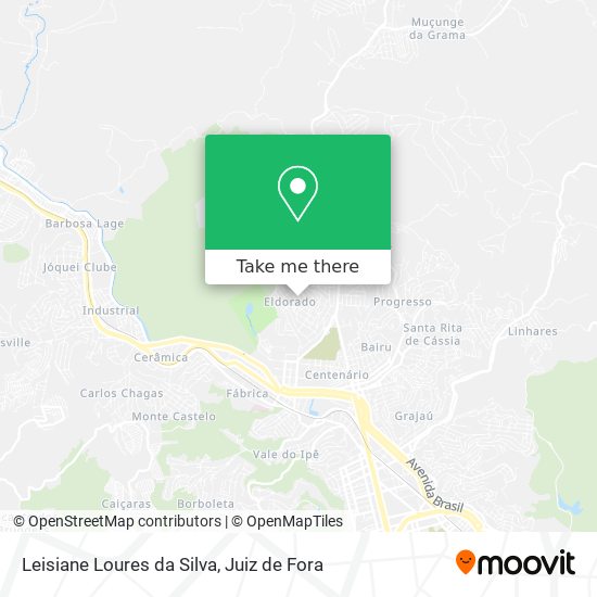 Leisiane Loures da Silva map