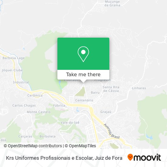 Krs Uniformes Profissionais e Escolar map