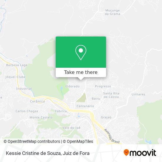 Kessie Cristine de Souza map