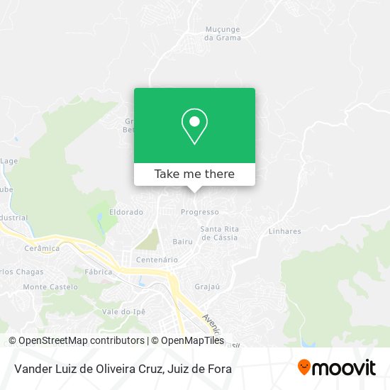Vander Luiz de Oliveira Cruz map