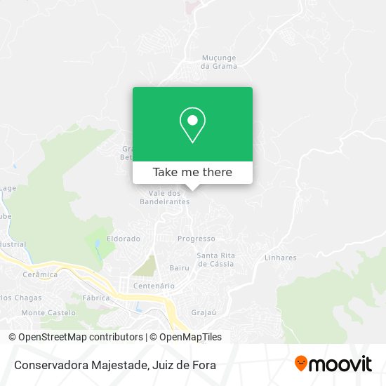 Conservadora Majestade map