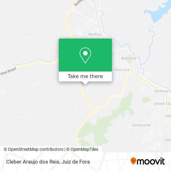 Cleber Araujo dos Reis map